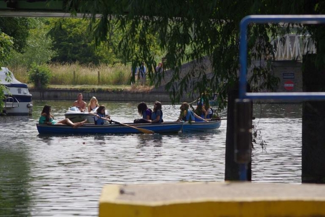 Rowing boats